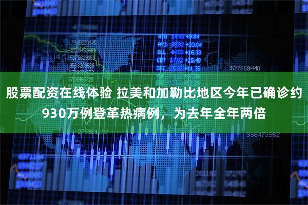 股票配资在线体验 拉美和加勒比地区今年已确诊约930万例登革热病例，为去年全年两倍
