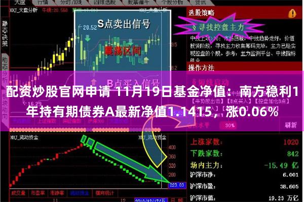 配资炒股官网申请 11月19日基金净值：南方稳利1年持有期债券A最新净值1.1415，涨0.06%