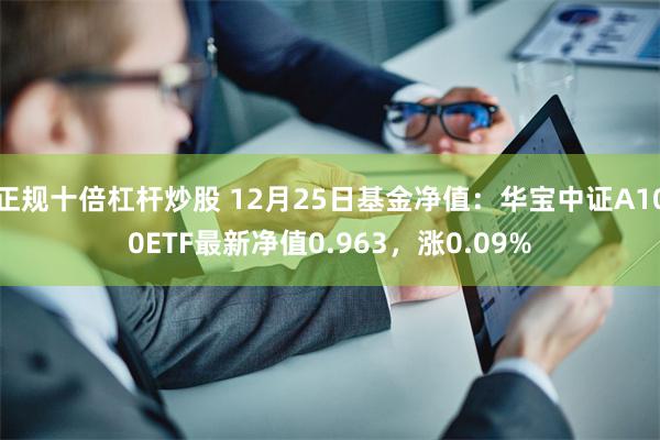 正规十倍杠杆炒股 12月25日基金净值：华宝中证A100ET